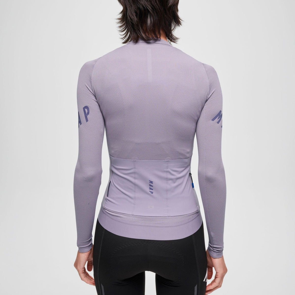 Maglia donna maniche lunghe Maap Apex Aeon - Lavender grey