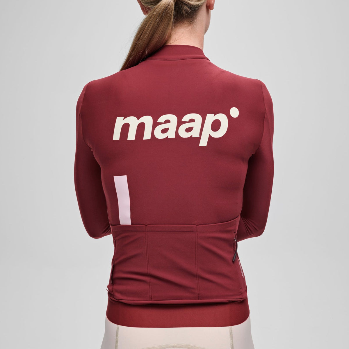 Maap Thermal Training 2.0 women long sleeve jersey - Pomegranate