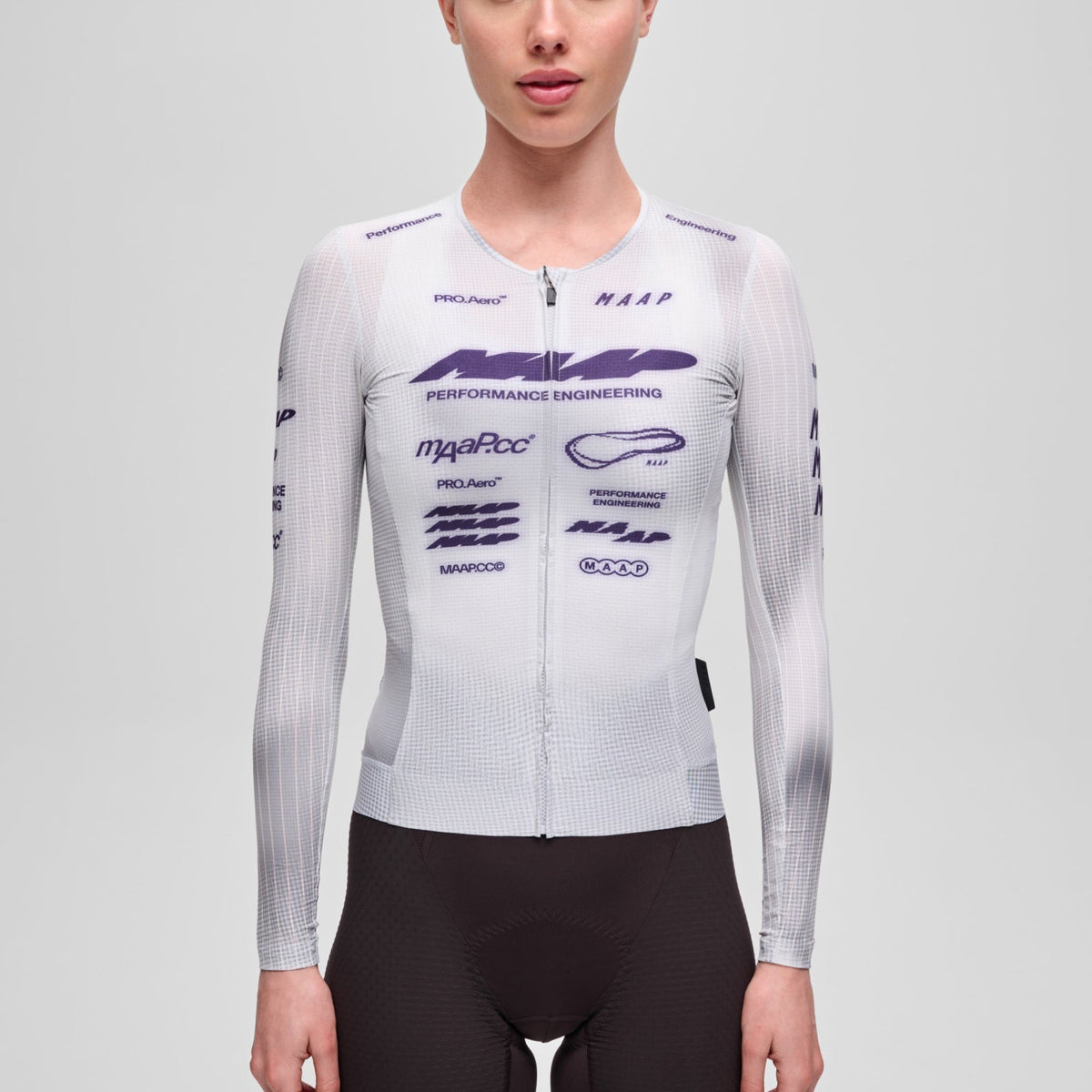 Maap Beta Pro Aero women long sleeve jersey - Grey