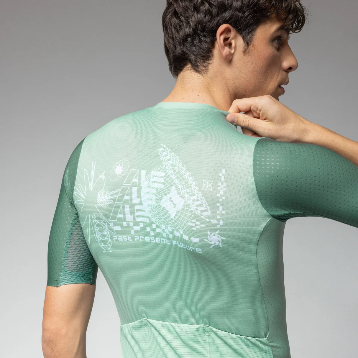 Maglia Ale PR-E Megabyte 2.0 - Verde Ale