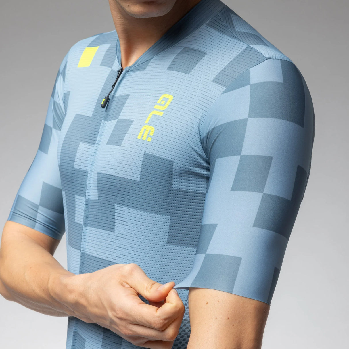 Maglia Ale Pragma Pixel - Grigio Ale