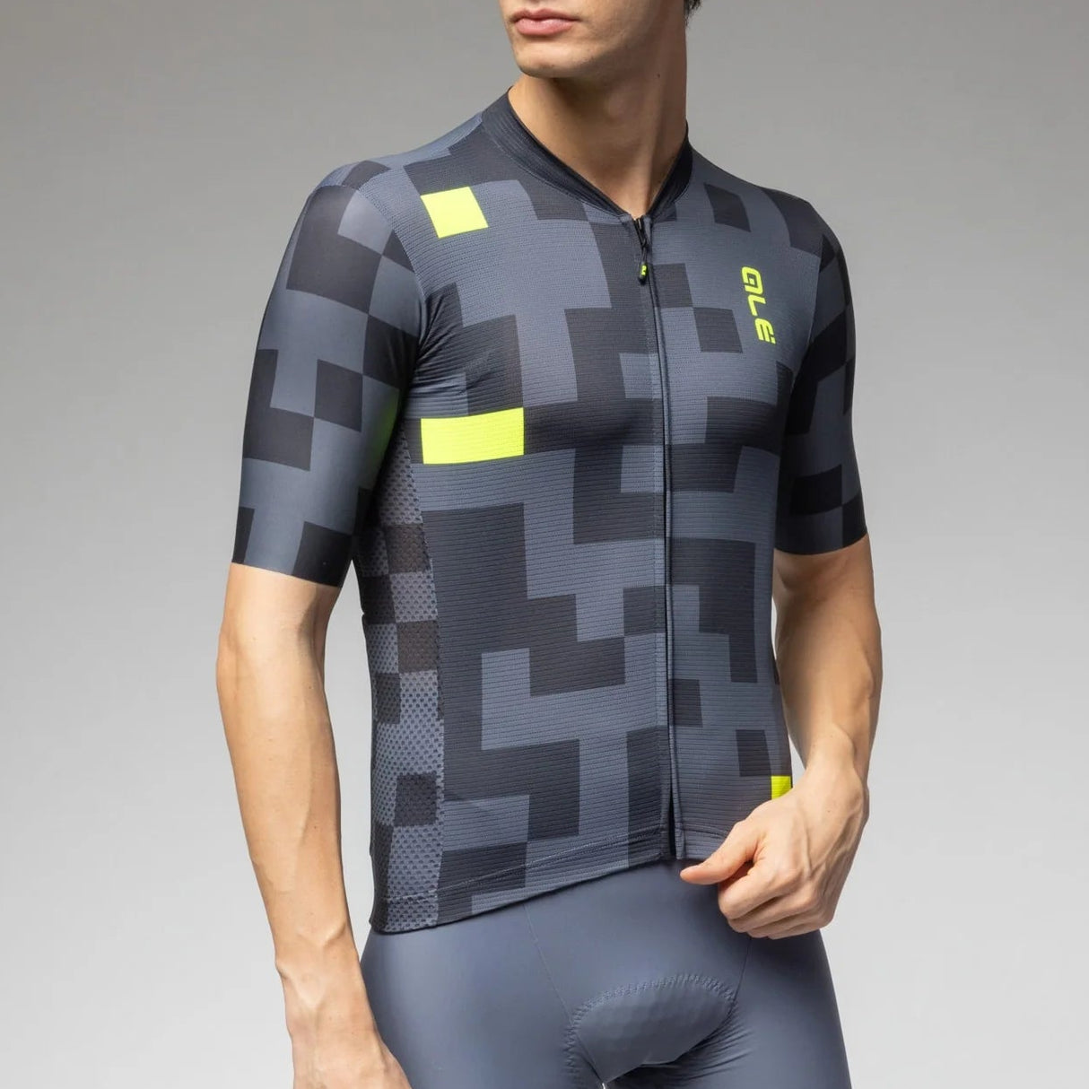 Maglia Ale Pragma Pixel - Nero Ale