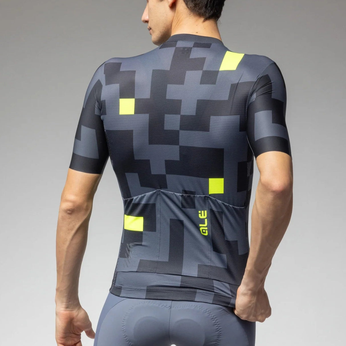 Maglia Ale Pragma Pixel - Nero Ale