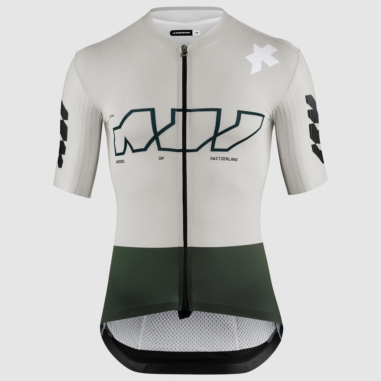 Maglia Assos Equipe RS S11 Something To Say - Grigio chiaro Assos 1