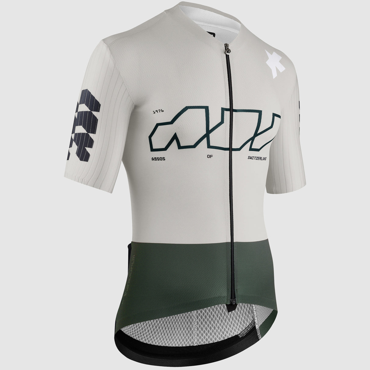 Maglia Assos Equipe RS S11 Something To Say - Grigio chiaro Assos 2