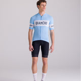 Maglia Bianchi Milano Retro - Azzurro - F