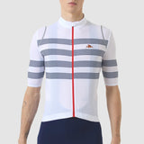 Maglia Cafe du Cycliste Mona 2 - Bianco Café du Cycliste