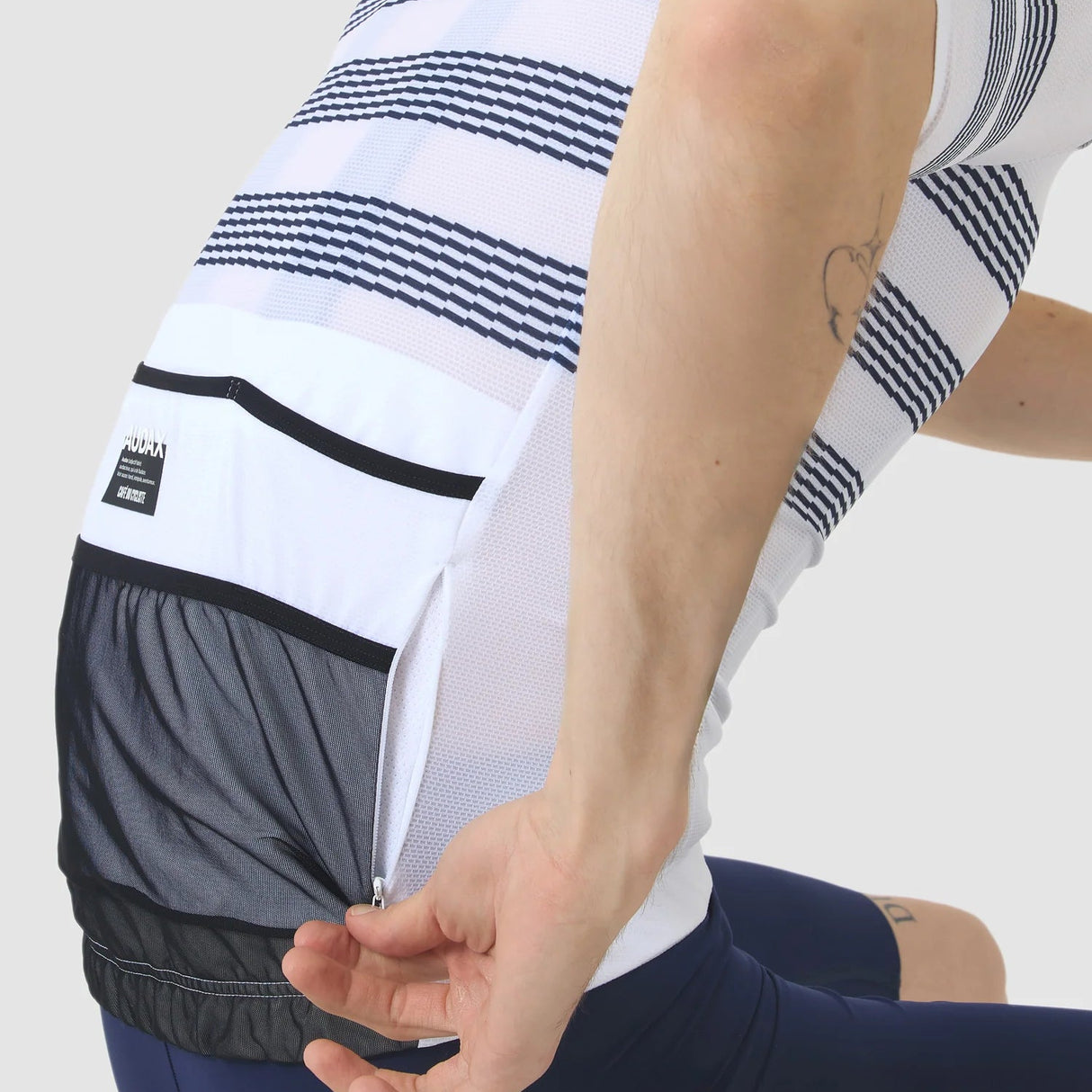 Maglia Cafe du Cycliste Mona 2 - Bianco Café du Cycliste