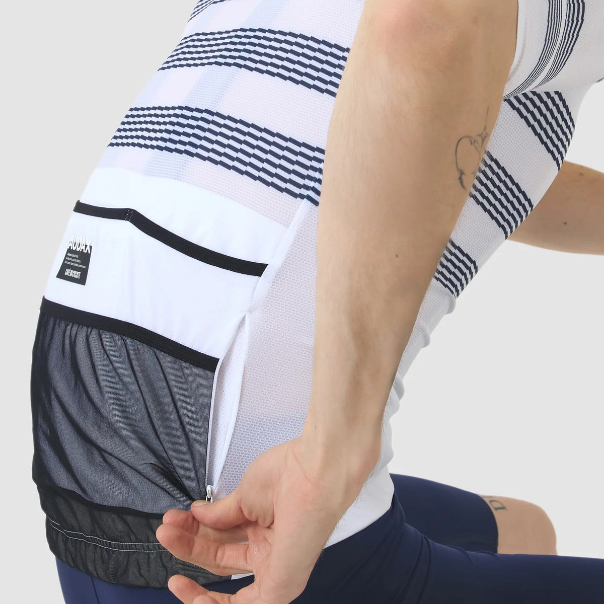 Maglia Cafe du Cycliste Mona 2 - Bianco Café du Cycliste