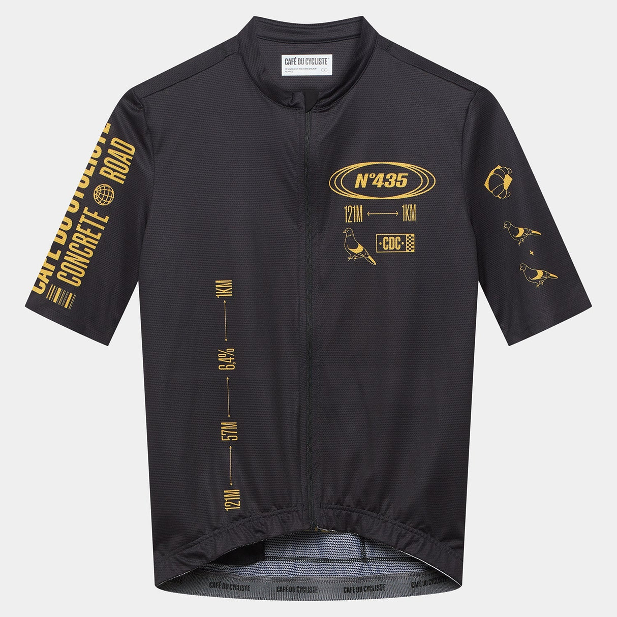 Maglia Cafe du Cycliste Paris - Nero Café du Cycliste