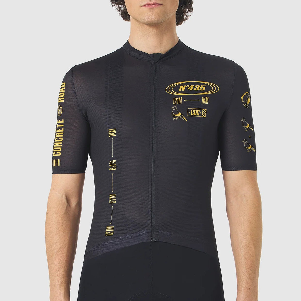 Maglia Cafe du Cycliste Paris - Nero Café du Cycliste