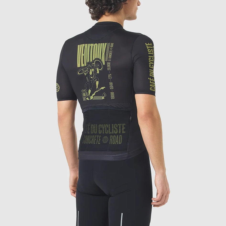 Maglia Cafe du Cycliste Ventoux - Nero Café du Cycliste