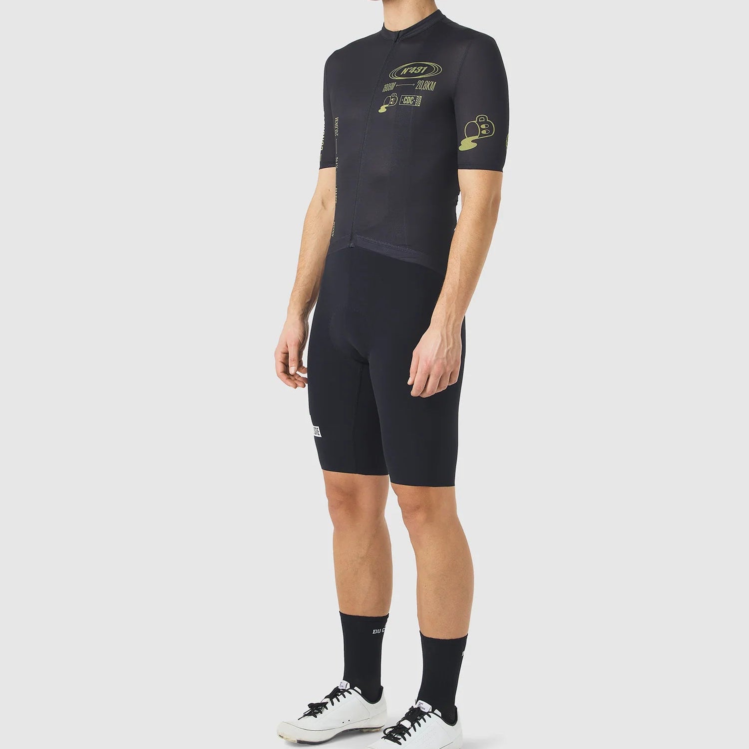 Maglia Cafe du Cycliste Ventoux - Nero Café du Cycliste