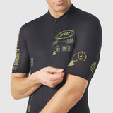 Maglia Cafe du Cycliste Ventoux - Nero Café du Cycliste