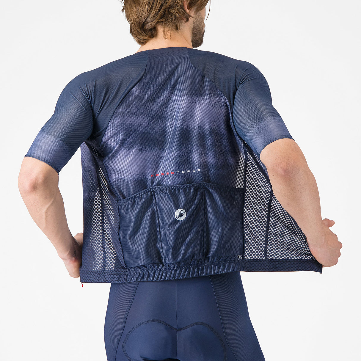 Maillot Castelli Climber's A/C - Azul