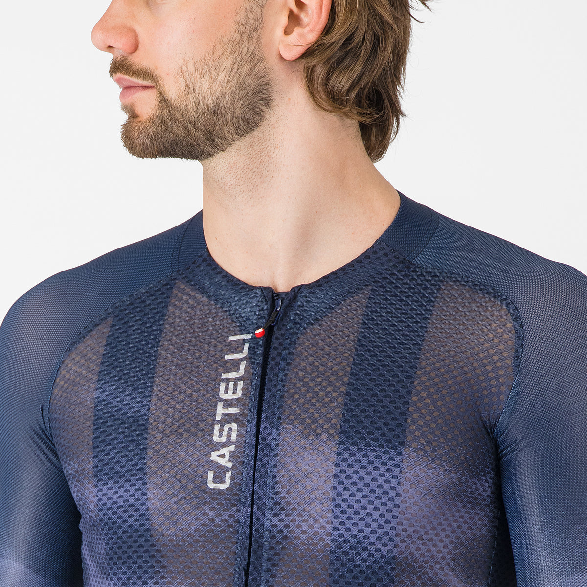 Maillot Castelli Climber's A/C - Azul