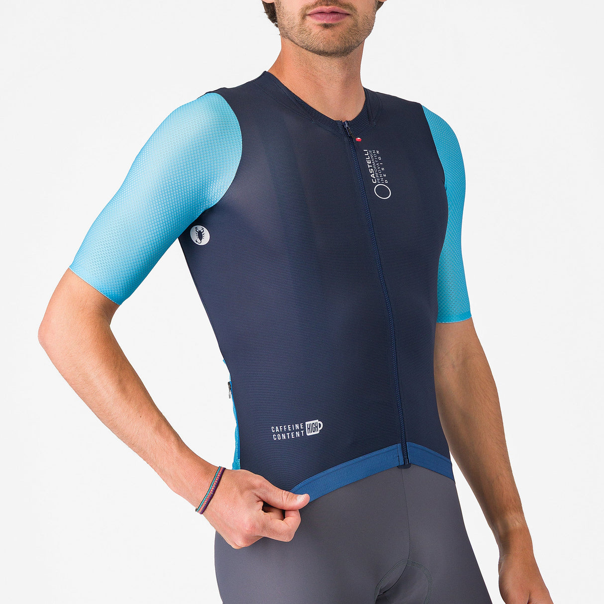 Maglia Castelli Corretto - Blu Castelli