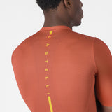 Maglia Castelli Drittone Logo - Arancio Castelli