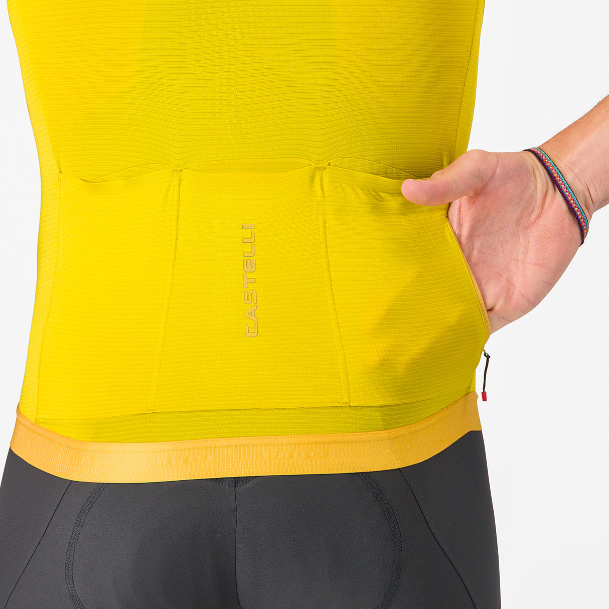 Maglia Castelli Espresso 2 - Giallo Castelli