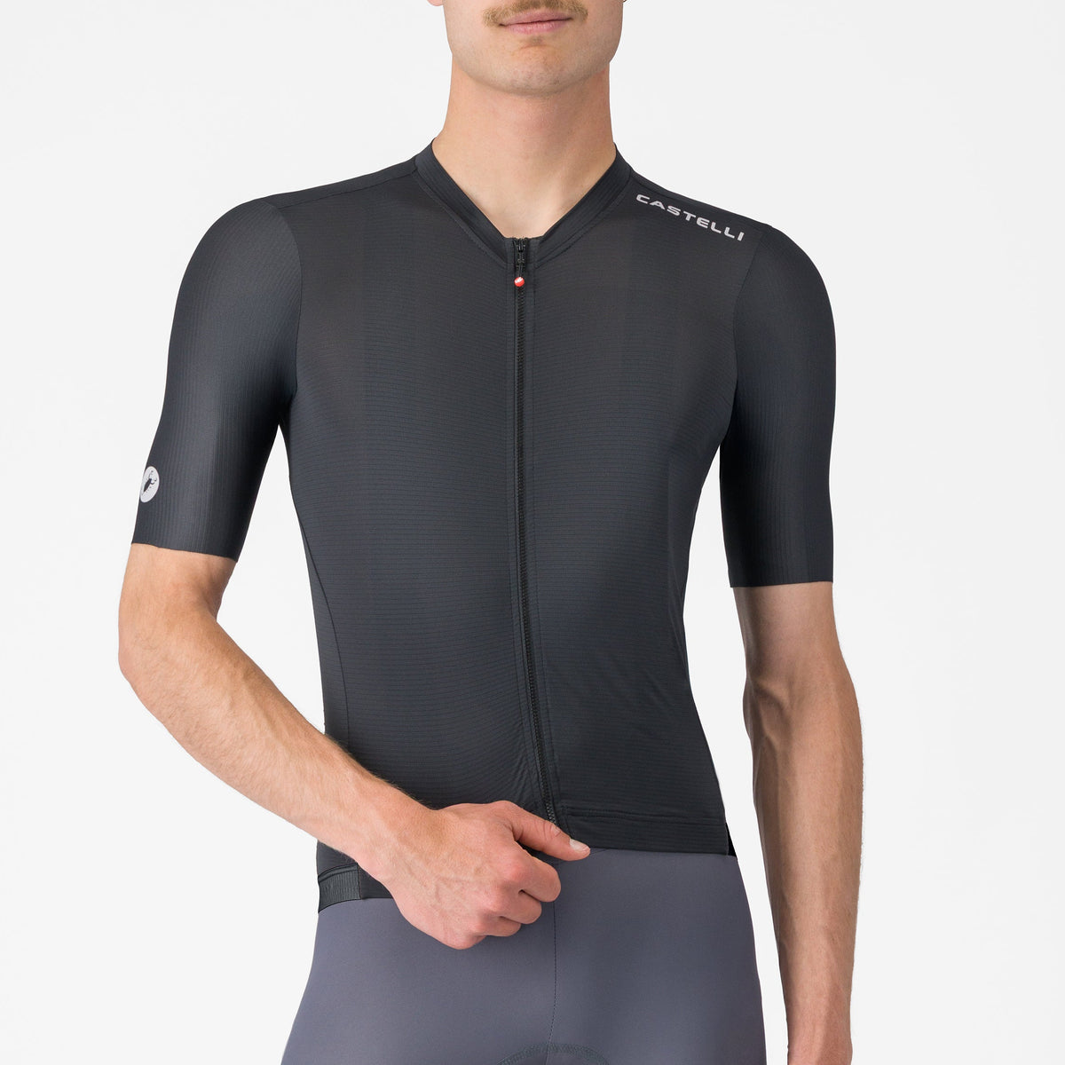 Maillot Castelli Espresso 2 - Noir blanc