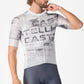 Maillot Castelli Logo Stratus - Blanc