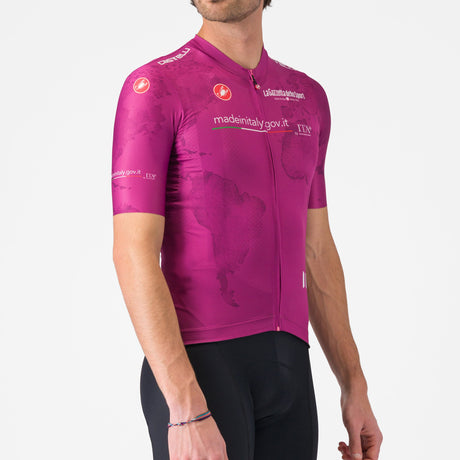 Maglia Ciclamino Giro d'Italia 2025 Competizione 3 Castelli