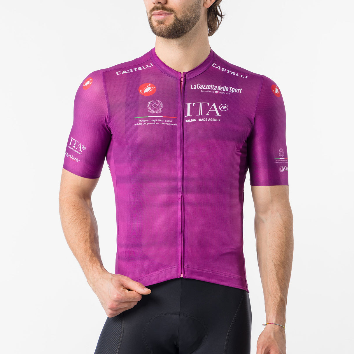 Maglia Ciclamino Giro d'Italia 2026 Competizione 4 Castelli
