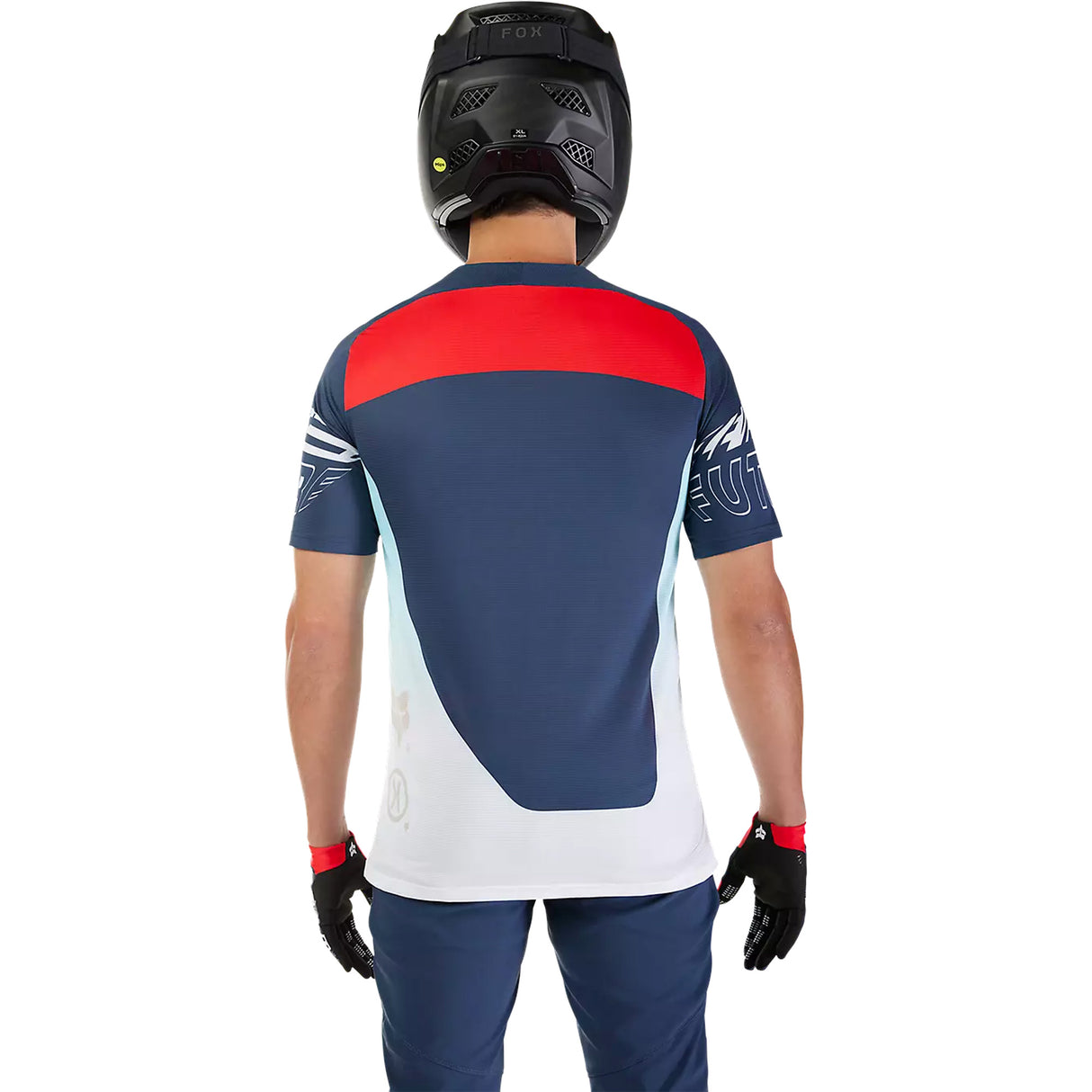 Maglia Fox Flexair Elevated - Blu Fox