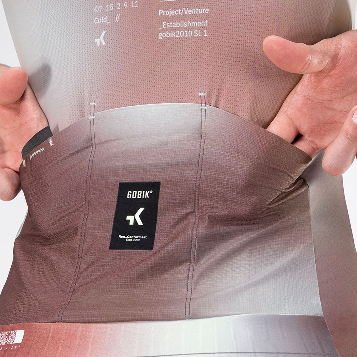 Maillot Gobik Attitude 2.0 Flank - Gris