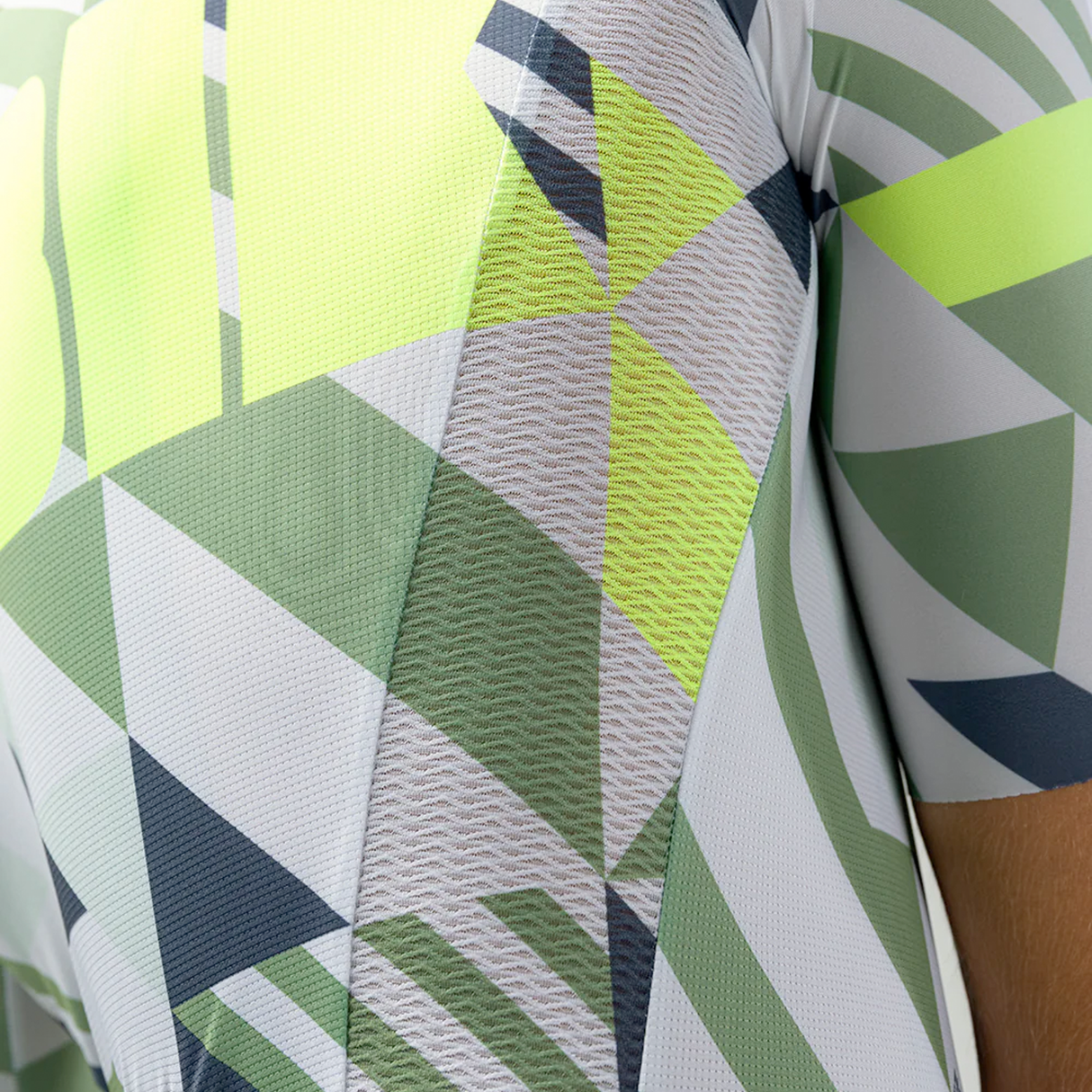 Maillot Gobik CX Pro 4.0 Grid - Verde amarillo