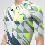 Maillot Gobik CX Pro 4.0 Grid - Verde amarillo