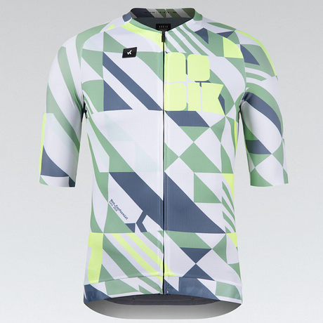 Maillot Gobik CX Pro 4.0 Grid - Verde amarillo