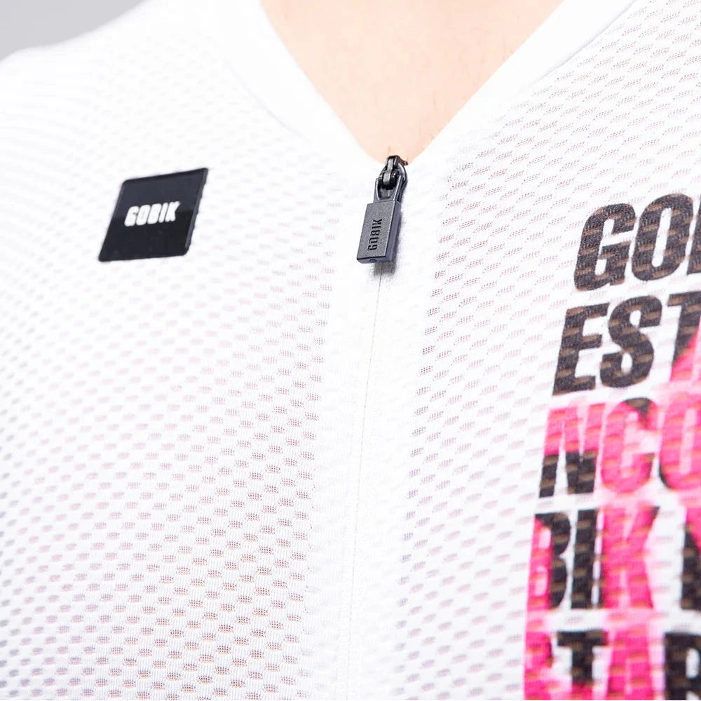 Maillot Gobik Carrera 3.0 Tag - Blanc