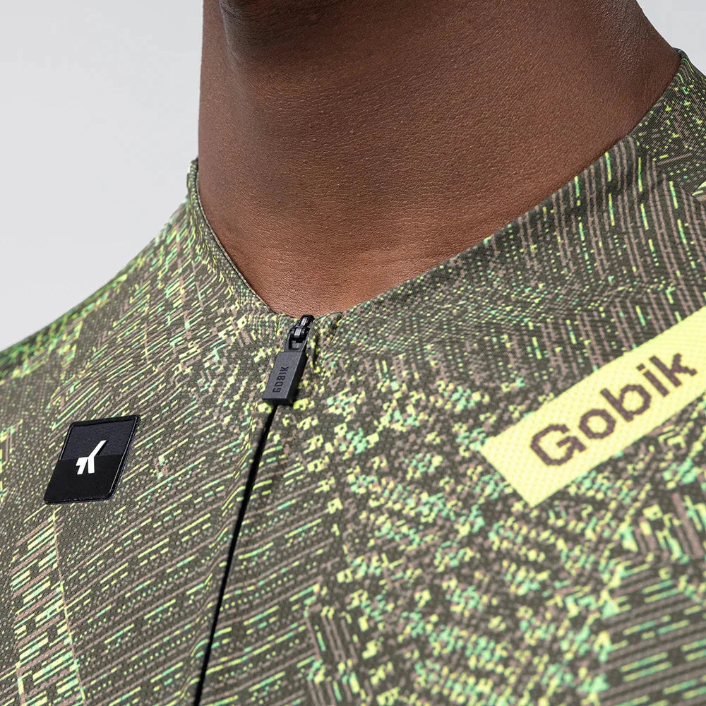 Maillot Gobik Cx Pro 4.0 Bug - Vert jaune
