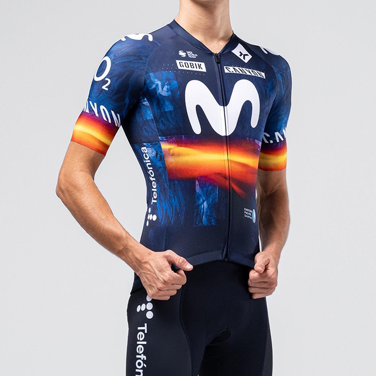 Gobik Movistar 2026 Odyssey Trikot - Spanischer Meister