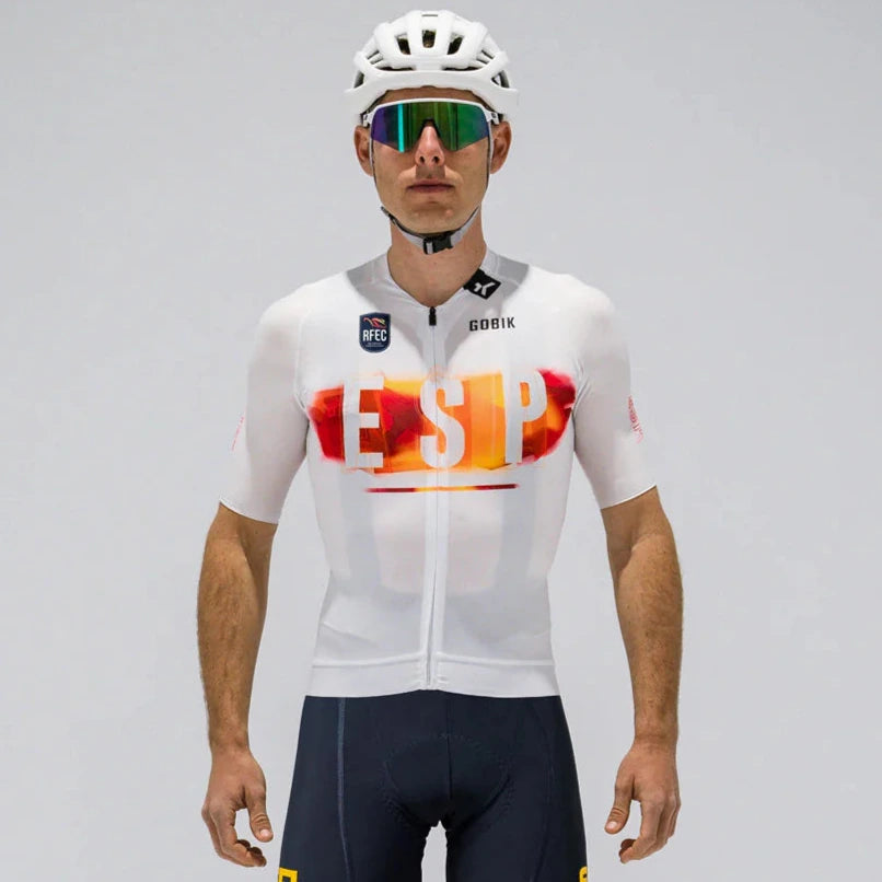 Maillot Gobik RFEC Cx Pro 4.0 Nationale Espagnole - Blanc