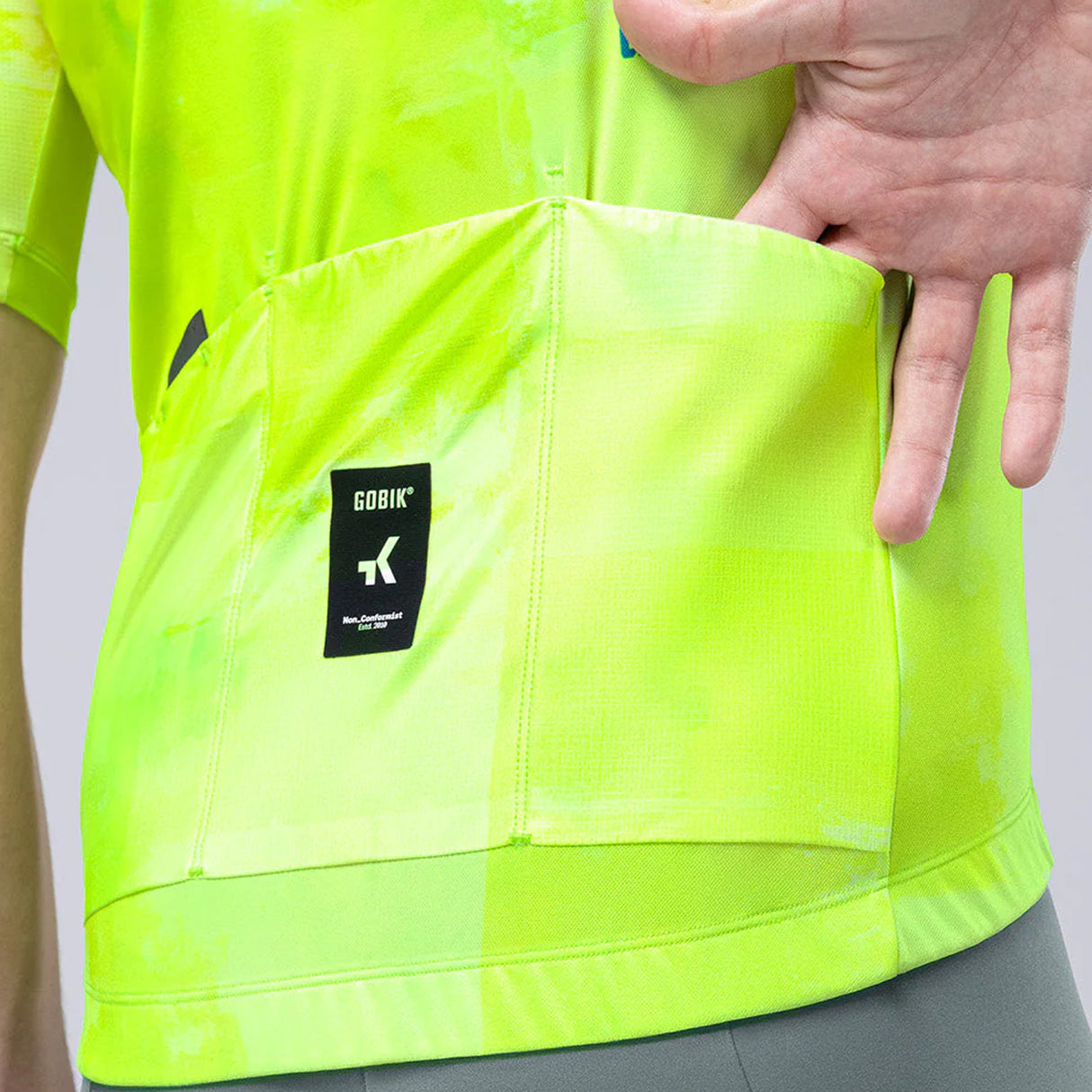 Gobik Stark Citrus jersey - Green