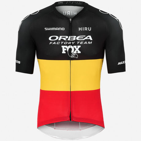 Maglia Hiru Orbea Factory Team 2025 Core - Campione Belga Hiru