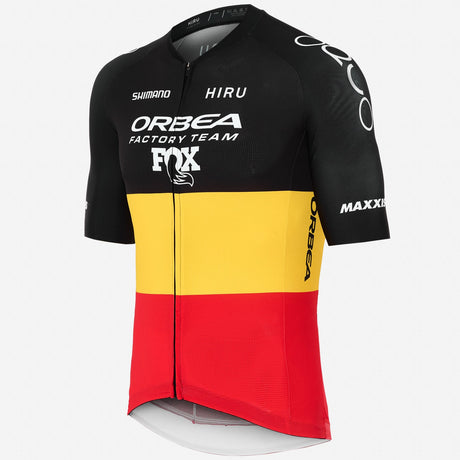 Trikot Hiru Orbea Factory Team 2026 Core - Campione Belga Hiru