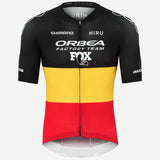 Trikot Hiru Orbea Factory Team 2026 Core - Campione Belga Hiru