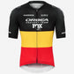 Hiru Orbea Factory Team 2025 Core trikot - Belgischer Meister