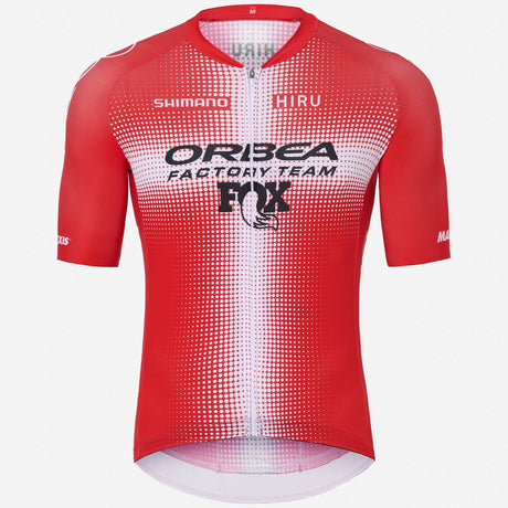 Trikot Hiru Orbea Factory Team 2026 Core - Dänischer Meister Hiru