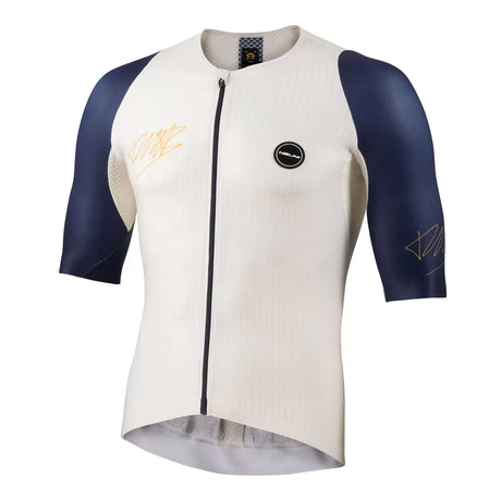 Nalini Benna80 Ride jersey - White blue
