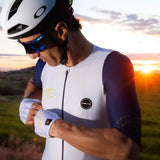 Maglia Nalini Benna80 Ride - Bianco blu Nalini