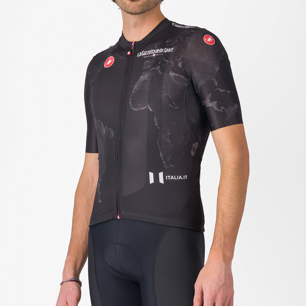 Schwarzes Trikot Giro d'Italia 2025 Competizione 3