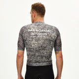 Pas Normal Studios Essential Light AOP Grain Trikot - Off White