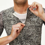 Pas Normal Studios Essential Light AOP Grain Trikot - Off White