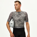 Pas Normal Studios Essential Light AOP Grain Trikot - Off White
