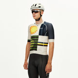 Maillot Pas Normal Studios Mechanism AOP International - Beige
