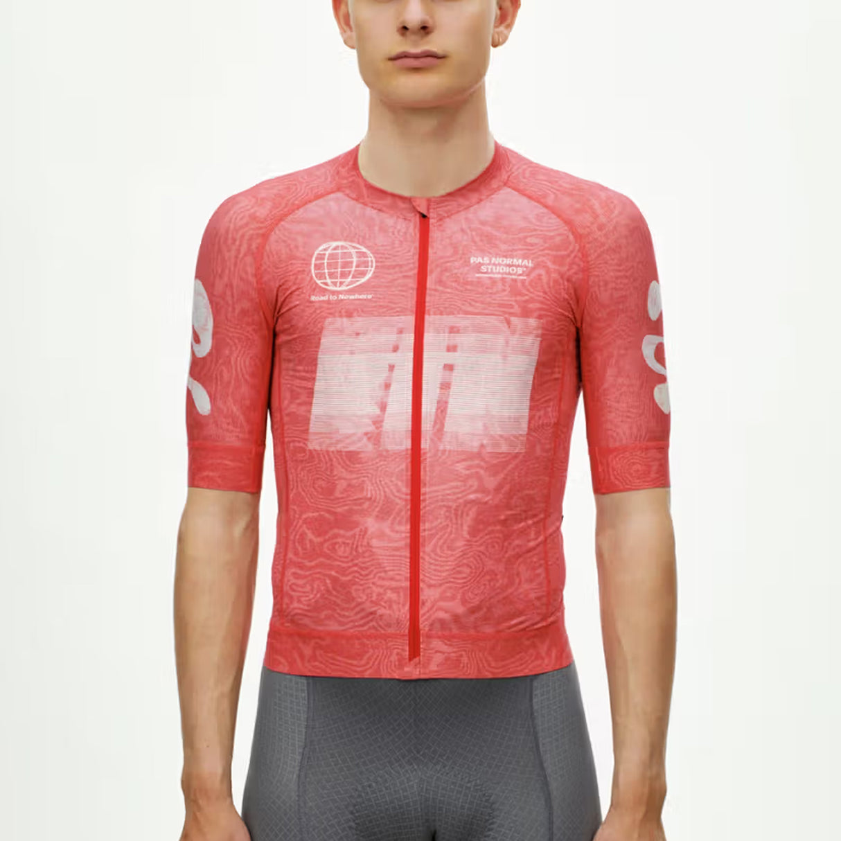 Pas Normal Studios Mechanism Logo AOP RTN jersey - Red